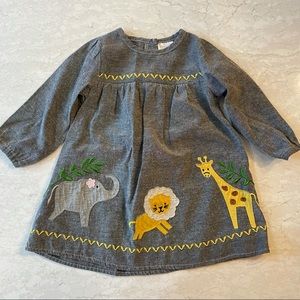 Baby Girl Animal Decal Dress